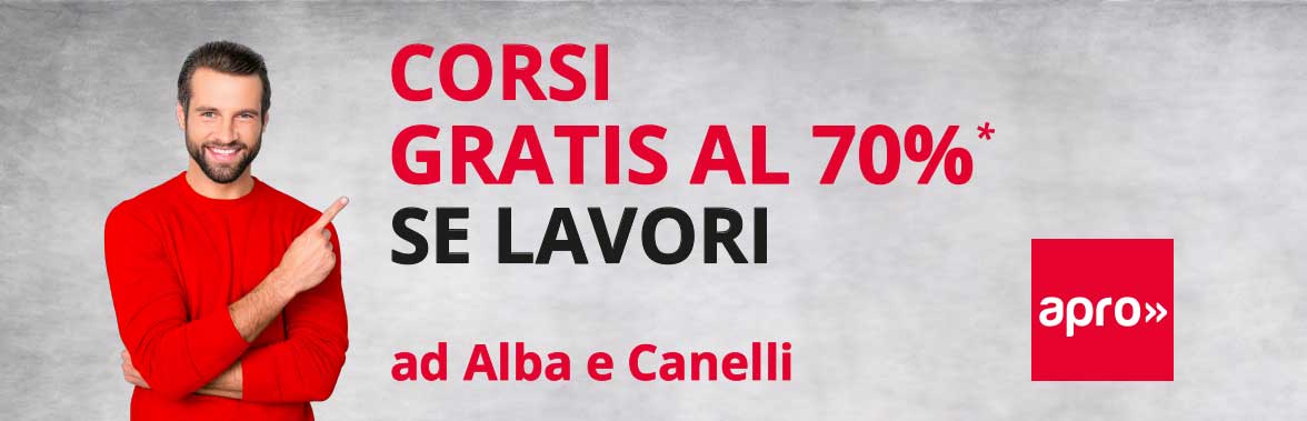 🎯 APRO FORMAZIONE ALBA – CORSI PER LAVORATORI FINANZIATI FINO AL 100%