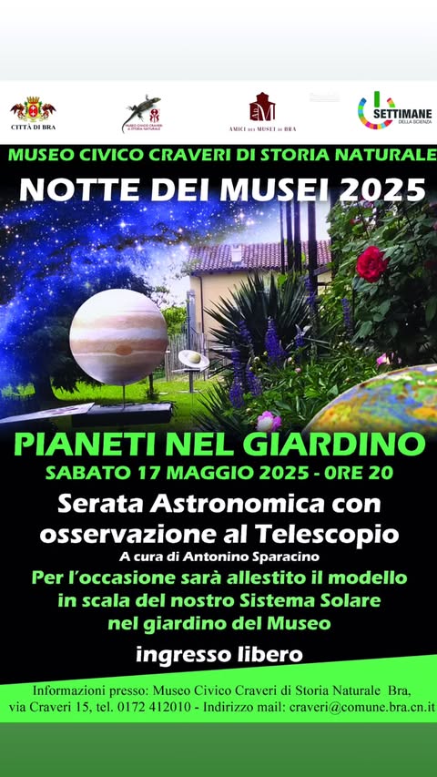 NOTTE NEI MUSEI 2025 – STRUTTURE APERTE DALLE 21 ALLE 24