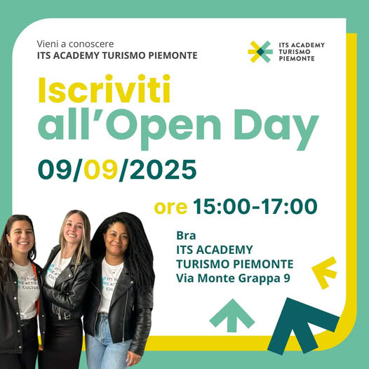 👉👉 OPEN DAY ITS ACADEMY TURISMO