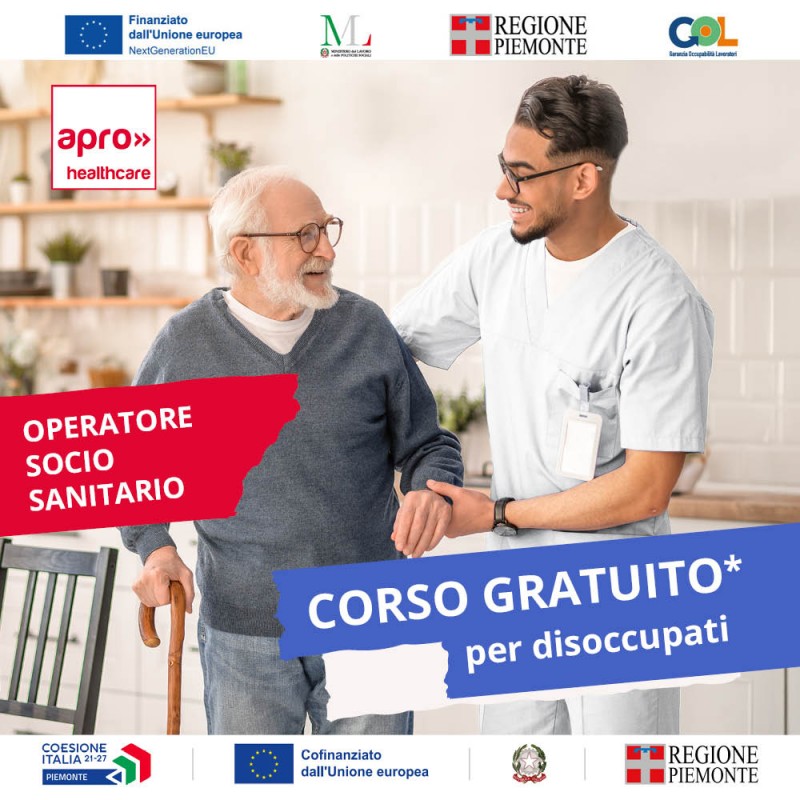 APRO ALBA – CORSO O.S.S. OPERATORE SOCIO-SANITARIO GRATUITO PER  PERSONE DISOCCUPATE: A LUGLIO I TEST DI AMMISSIONE